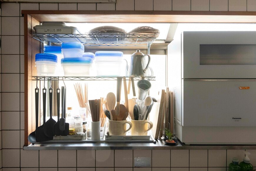 コックピットのように 動きやすいキッチン