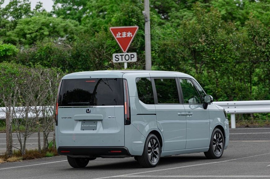 ホンダの新型ステップワゴン（東洋経済オンライン編集部撮影）