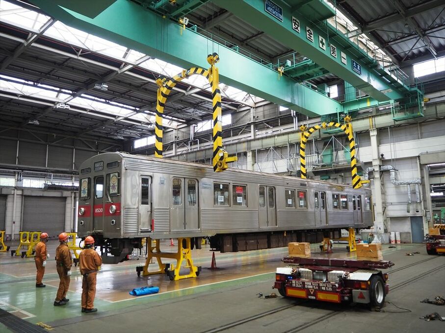 東急､田園都市線の引退車両｢一般販売｣した背景 病院が｢8500系｣を購入