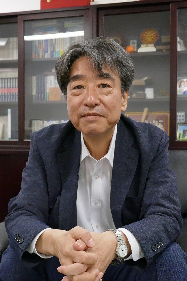 北居 功／慶応大学大学院 法務研究科 委員長（記者撮影）