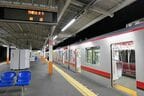 北春日部駅に最終電車が到着