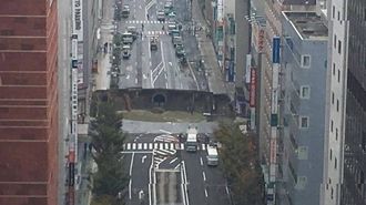 博多駅前が騒然！｢巨大道路陥没｣の衝撃