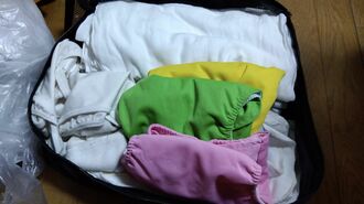 「排泄物も子の一部」布オムツにハマる54歳パパ