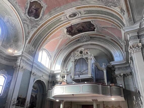 教会にあるパイプオルガン
