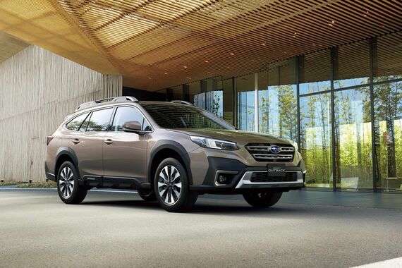 最終型となった「レガシィ アウトバック」の6代目は2021～2015年の販売（写真：SUBARU）