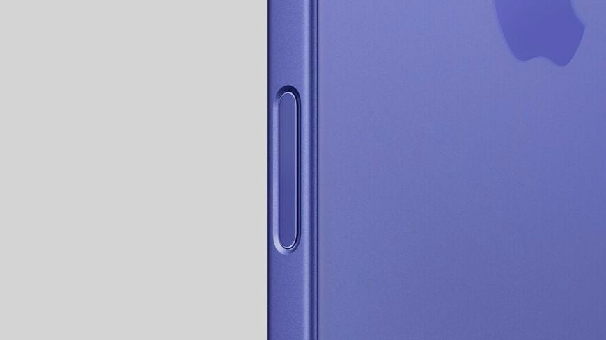 新設された「カメラコントロール」ボタン（アップル提供）