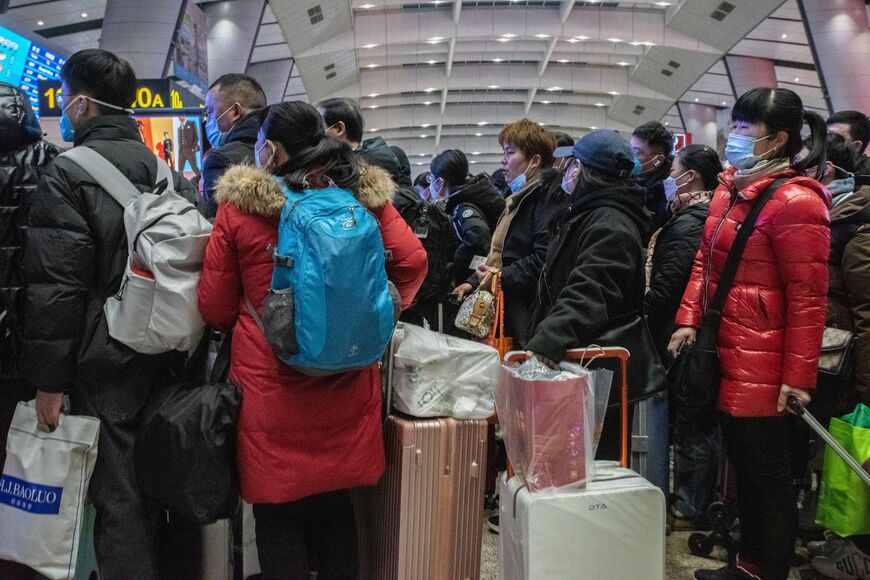 北京南駅（1月15日）Source: Bloomberg