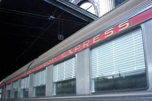 ヨーロッパを代表する列車だったTEE（Trans Europe Express）（1985年 筆者撮影）