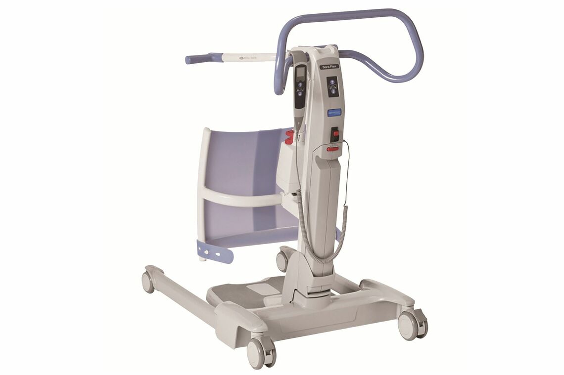 移乗や介助をサポートする起立補助器「Sara®Flex」（画像：サラヤ提供）※Sara®はarjoグループの登録商標です。