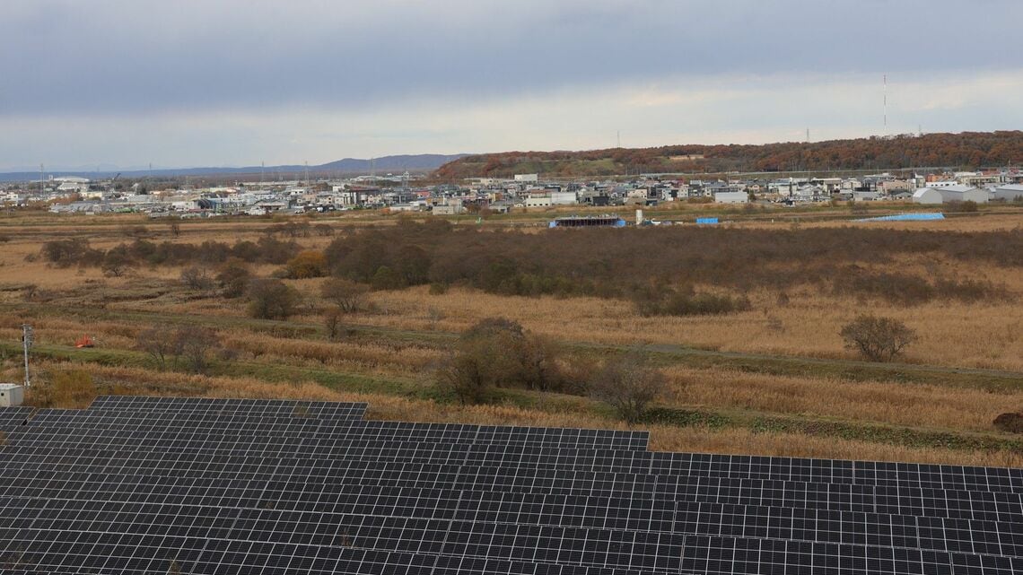 釧路市貝塚の事業地（写真：2025年10月、河野博子が撮影）
