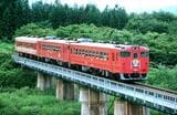 国鉄会津線のさよなら列車＝1987年7月15日（撮影：南正時）