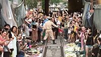 35円の列車でインスタ映え市場へ タイの｢鉄道市場｣