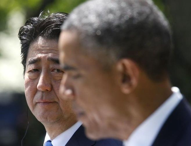 日米首脳会談､安保･AIIBで中国をけん制　