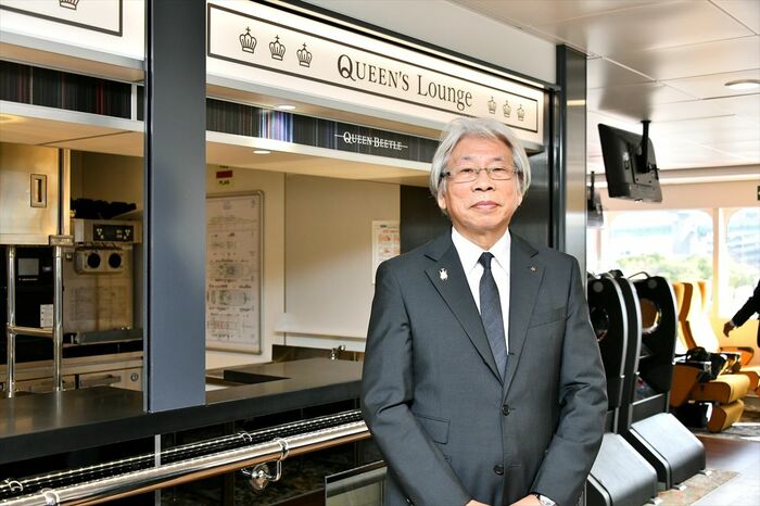 デザインを手がけた水戸岡鋭治氏