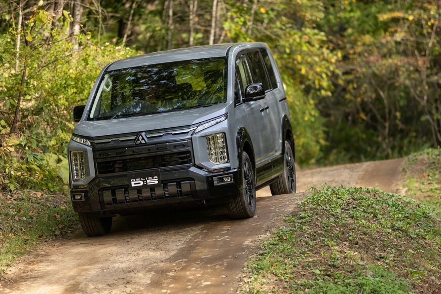 オフロードに強いミニバンとして唯一無二の存在感（写真：三菱自動車工業）