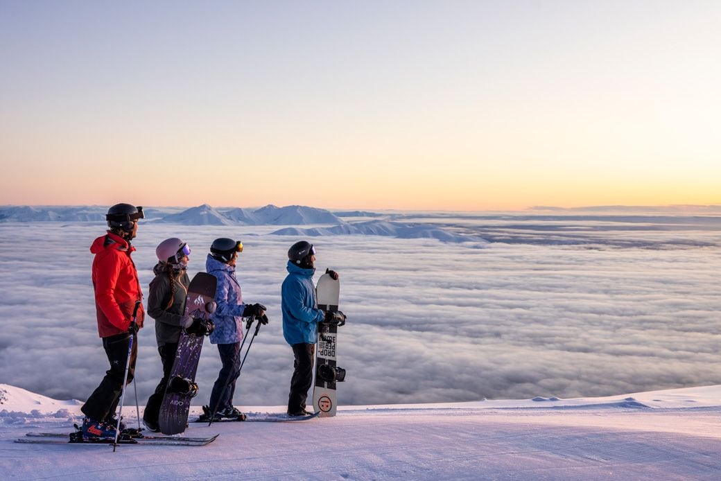 ウィンターリゾートも存在する（写真：NZ観光庁）