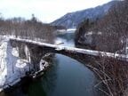 士幌線跡のコンクリートアーチ橋