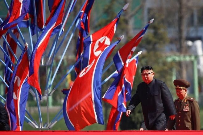 北朝鮮国営通信社､米国の空母派遣を非難