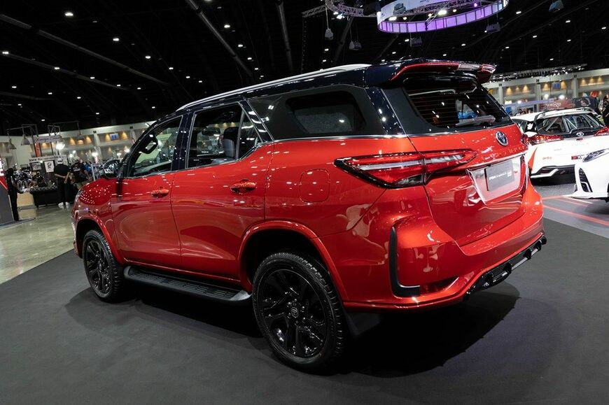 バンコク・インターナショナル・オートサロン2022の会場内（筆者撮影）