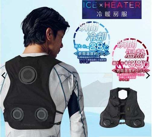 ウィンドコア アイス×ヒーターペルチェベストPRO2 ワークマン