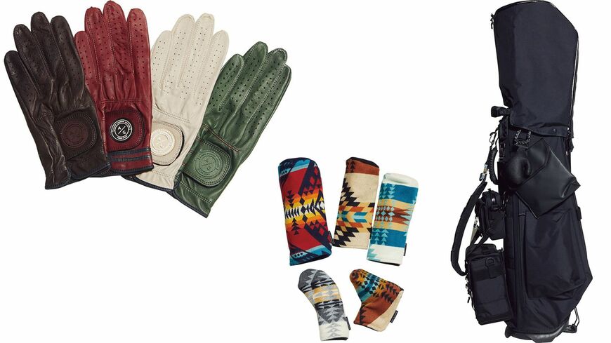 「まずはカタチから」が正解となる、見た目も機能も優秀なゴルフギアを紹介します（写真：OCEANS編集部）