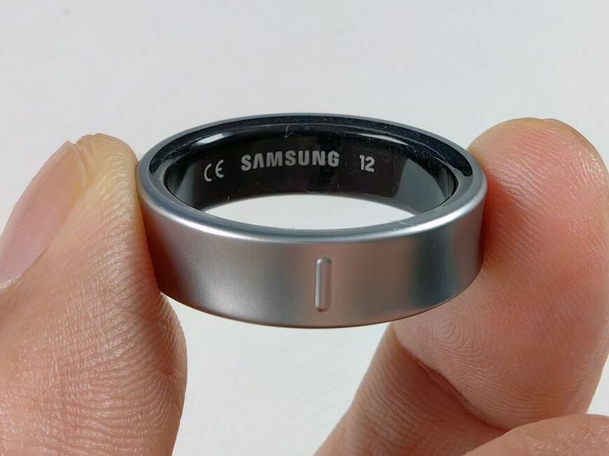 サムスンのGalaxy Ring（筆者撮影）