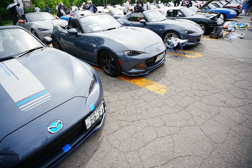 ロードスター軽井沢ミーティング2026の様子（写真：筆者撮影）