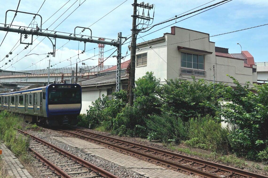 横須賀線 久里浜行き電車