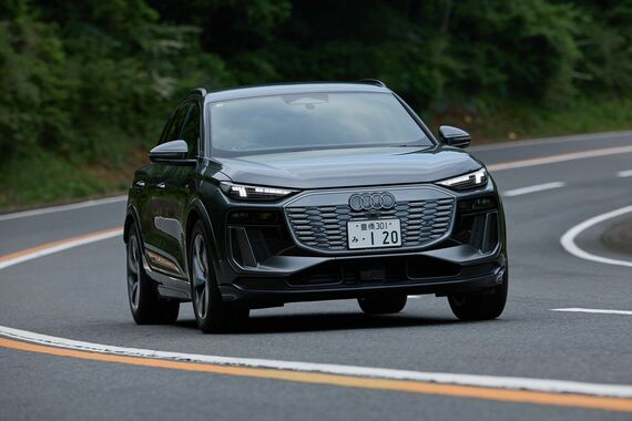 試乗した車両はアウディ Q6 e-tron クワトロのS Lineパッケージ（写真：アウディジャパン）