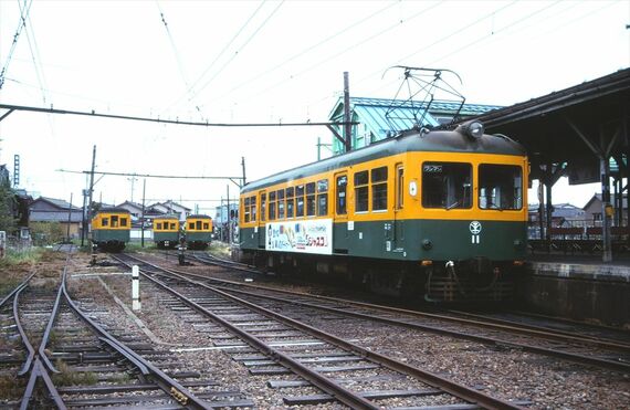 新潟交通 モハ10 燕駅