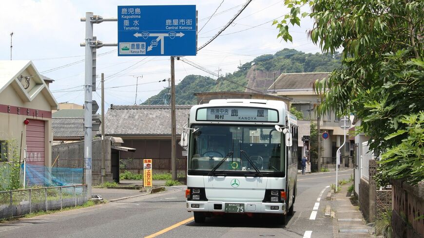 鹿屋行きのバス