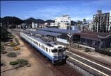 鳴門線の鳴門駅に停車するキハ47形（撮影：南正時）
