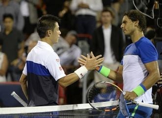 錦織がラファエル･ナダルに初勝利