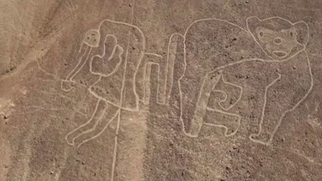 ナスカ近くで見つかった25超の地上絵の正体