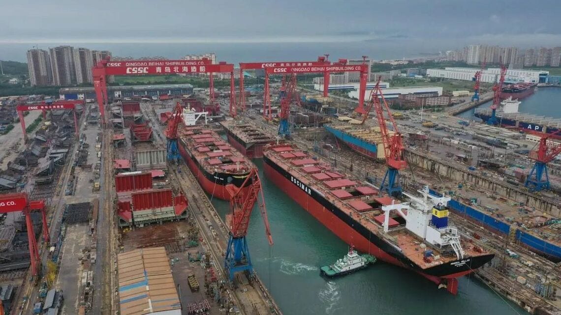 中国の造船大手が「生産能力増強」を急ぐ思惑 世界的な造船所不足に対応、受注上乗せ狙う | 「財新」中国Biz&Tech | 東洋経済オンライン