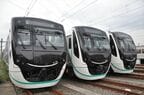 運行開始を待つ2020系の新造車両