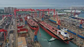 画像 | 中国の造船大手が「生産能力増強」を急ぐ思惑 世界的な造船所不足に対応、受注上乗せ狙う | ビジネス | 東洋経済オンライン