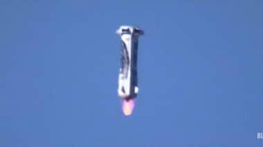 Jeff Bezos' Blue Origin Rocket Completes Third Launch-and-Land