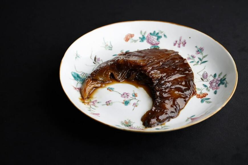 吉切鮫の尾びれのステーキ