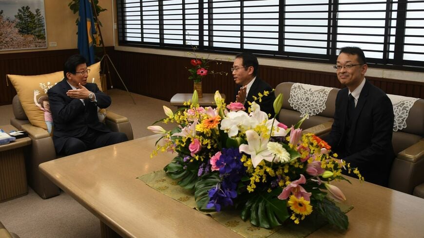 川勝知事と国交省鉄道局長との会談
