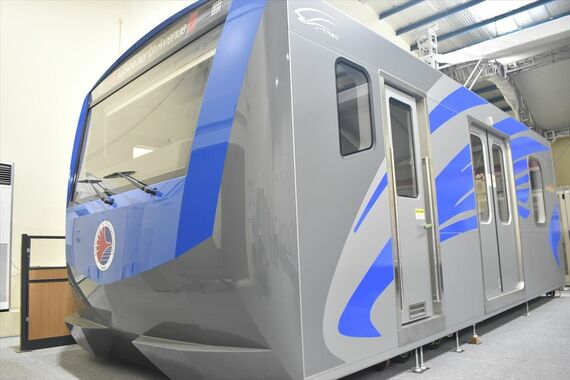 マニラ地下鉄 車両 モックアップ