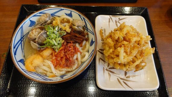 丸亀製麺 海鮮旨塩うどん