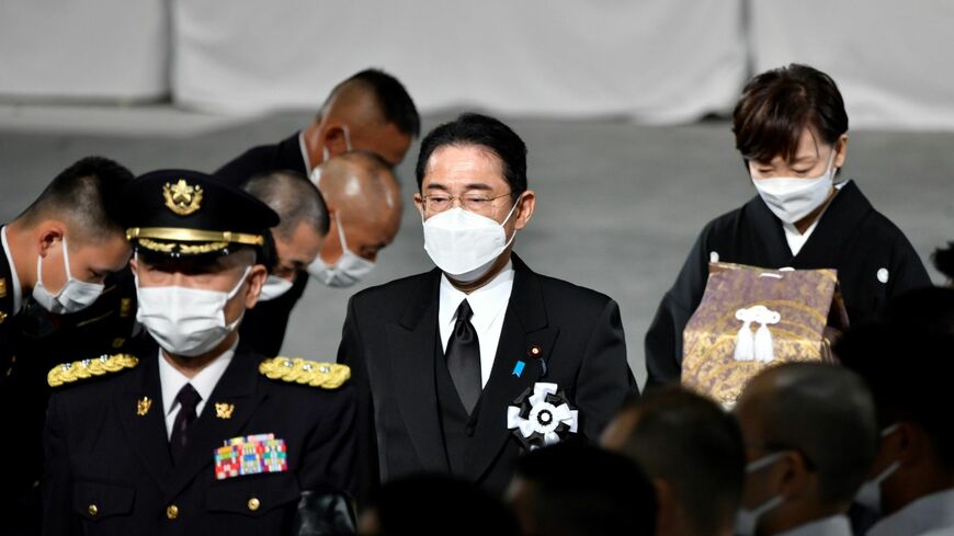 国葬の葬儀委員長を務めた岸田首相