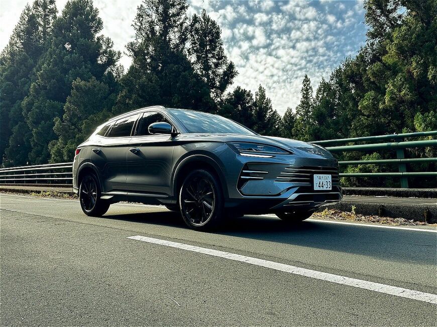 BYD「シーライオン6」（写真：筆者撮影）