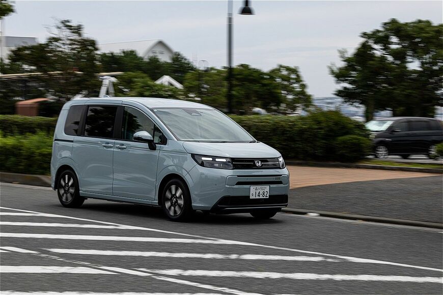 ホンダ「新型フリード」のディテール（写真：三木宏章）