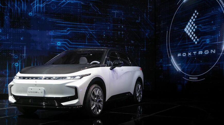 ホンハイが発表した試作車のうちの1台「モデルC」（写真：鴻海）