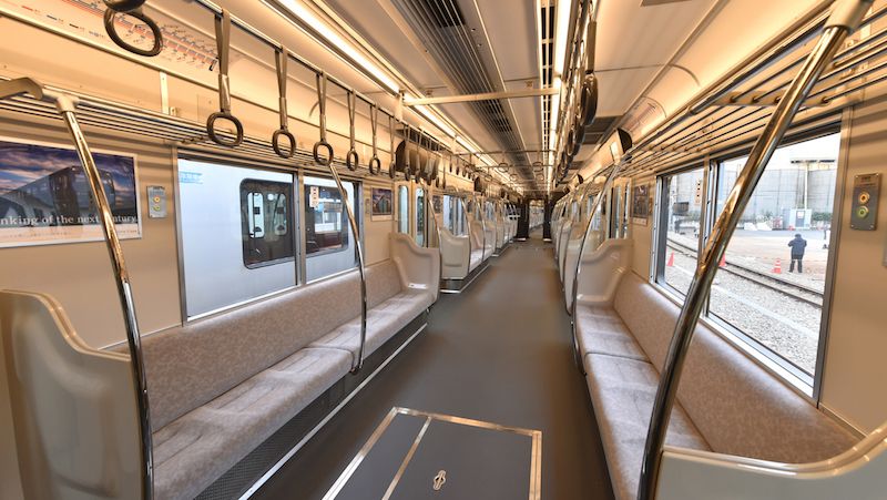 阪急電車の車内 旅 日々 写真 引用 転載禁止 All Rights Reserved