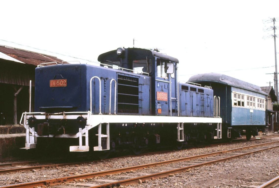 別府鉄道のDD502