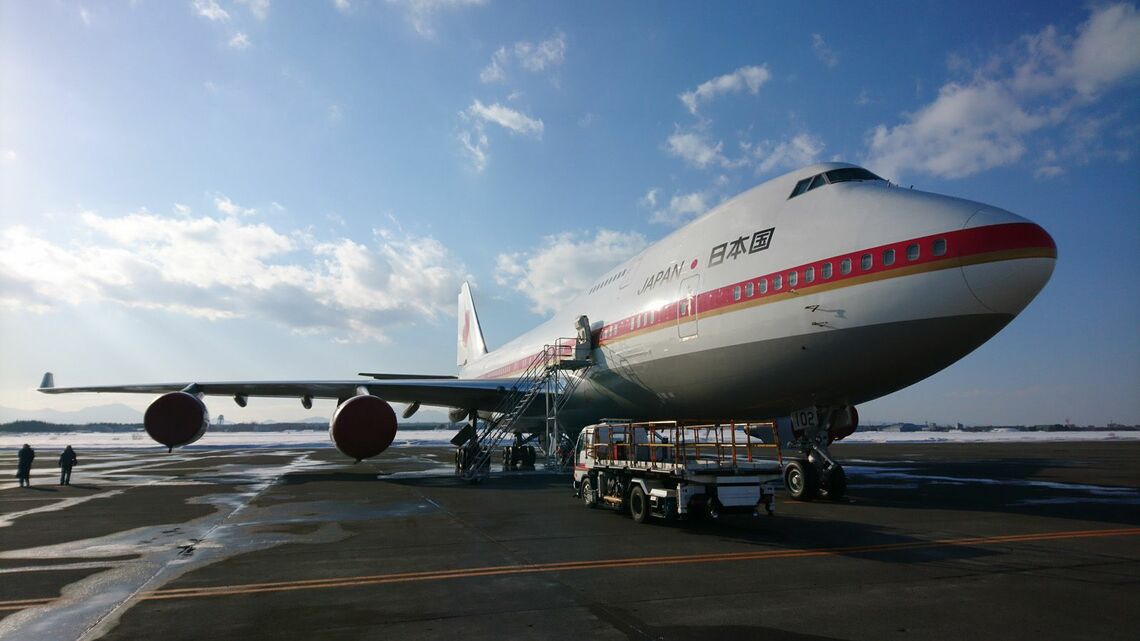 日本初の航空機のリサイクルビジネスは離陸できるのか。写真はエコネコルが購入した政府専用機（写真：エコネコル）