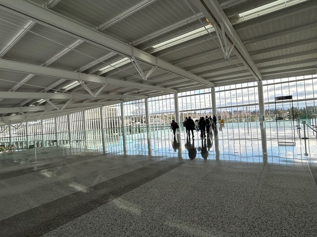 シアトルタコマ国際空港。この直後、別室送りとなり、2時間近く拘束されることになった（筆者撮影）